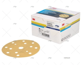 DISCO P 500 LIXA 15 FUROS.150mm. 100U 3M