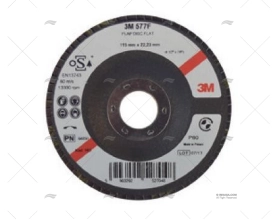FOLHAS DE DISCO 577F125mm/FLAT P40 10U 3M