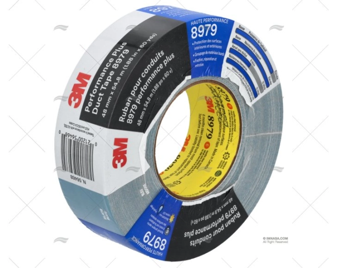 NASTRO AMERICANO 48mmx55m ARGENTO 3M XTREM