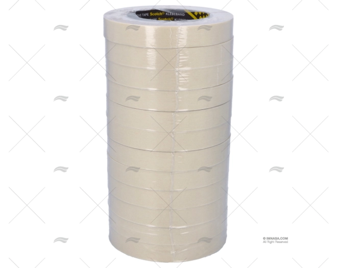 CINTAS MASCARAR BRANCA 50mx19mm    12U 3M