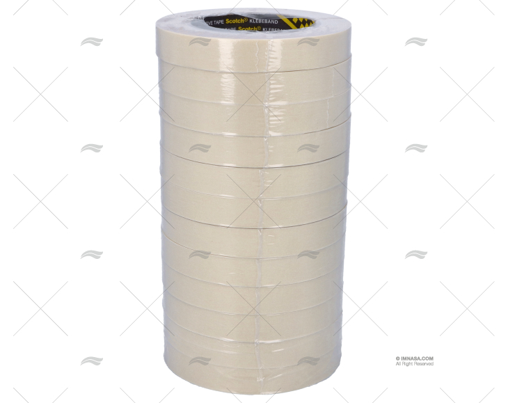 FITA ADESIVA BRANCA 19mm x 50m (12 unida 3M