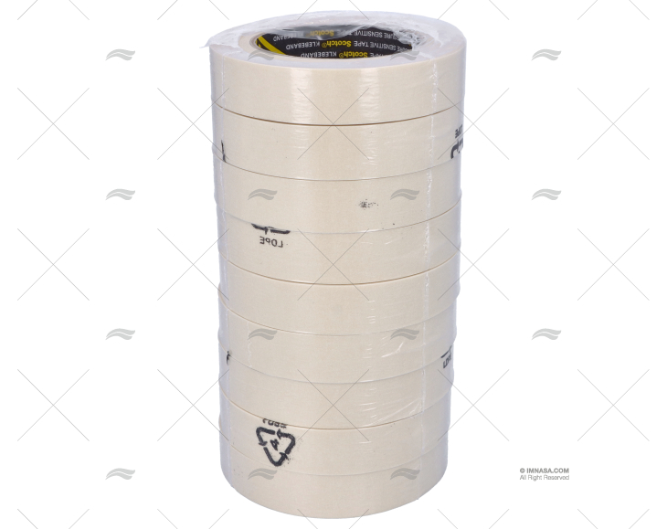 CINTAS ENMASCARAR BLANCA 50mx24mm     9U 3M