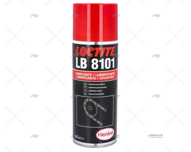 LUBRIFICANTE 8101 CORRENTE   400ml SPRAY LOCTITE