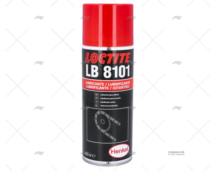 LUBRIFICANTE 8101 CORRENTE   400ml SPRAY LOCTITE