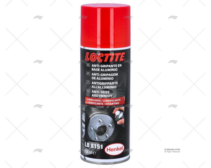 LUBRIFICANTE 8151 ALLUMINIO 400ml SPRAY LOCTITE
