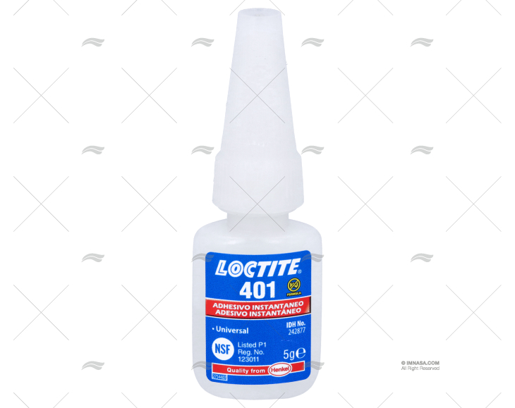 ADESIVO 401  ISTANTANEO GENERALE  5gr LOCTITE