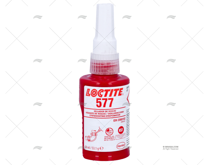 SIGILLANTE 577 FILETTATURA METALLO GENERALE  50ml LOCTITE