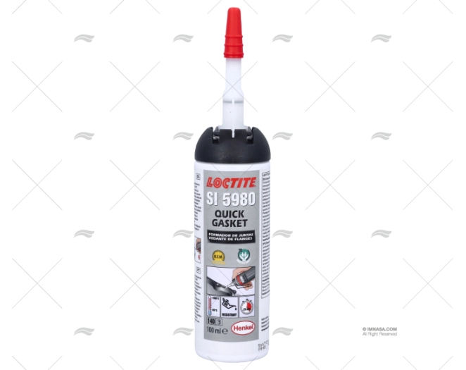 SIGILLANTE 5980 GUARNIZIONI MOTORE NERO 100ml LOCTITE